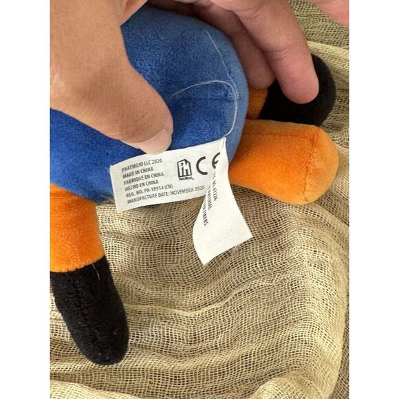 Roblox Piggy Tiger Plush Tigry 9” Phatmojo MiniToon Stuffed Animal Toy Orange - Picture 5 of 7